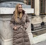 New Reby fangó – Hosszított steppelt női kabát – Innova Fashion – 4. kép
